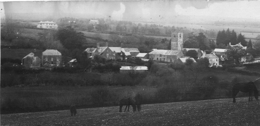 Postcard of Meavy, c1900