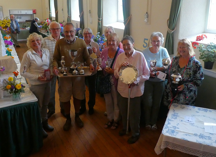 Summer Show 2019 Trophy Winners - Meavy Garden Society