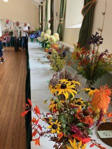 'Fireworks' flower arrangements